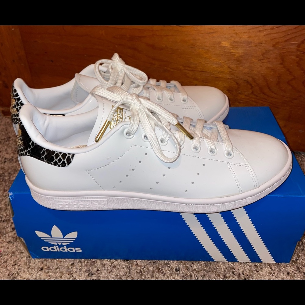 White Sam Smith Adidas Sneakers